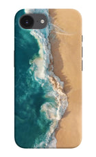 Ocean Beach iPhone 16e Hard Case Back Cover by Casekaro