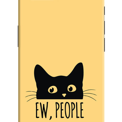 Ew People Catitude iPhone 16e Hard Case Back Cover by Casekaro