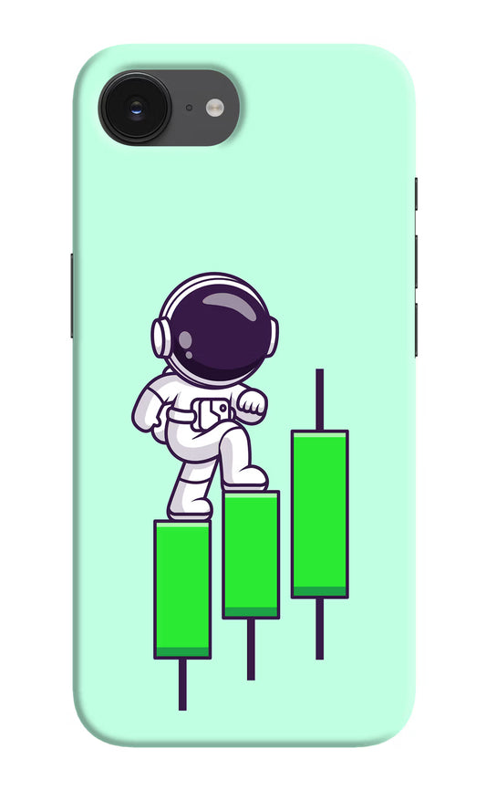 Astronaut Trader iPhone 16e Hard Case Back Cover by Casekaro