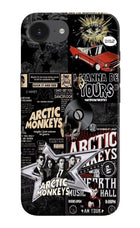 Arctic Monkeys iPhone 16e Hard Case Back Cover by Casekaro