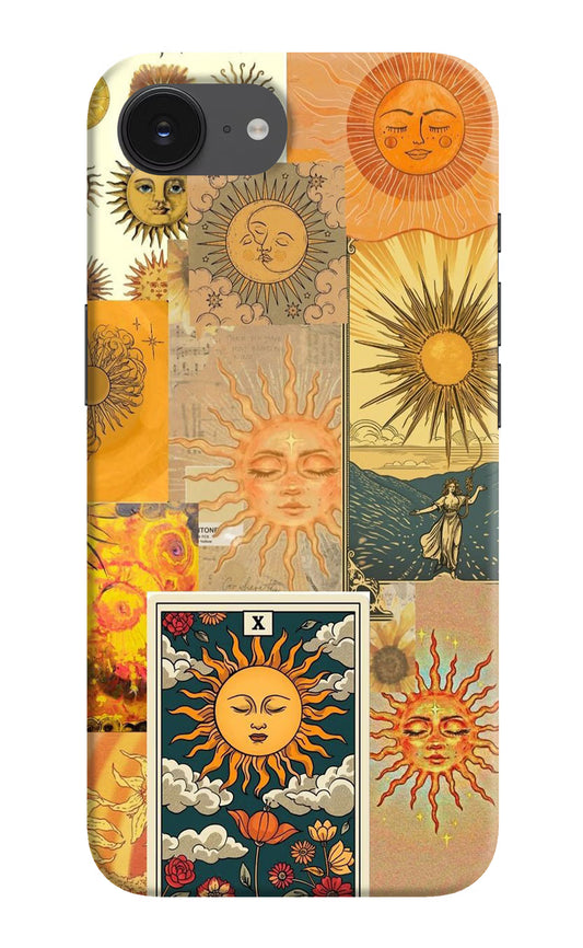 Sun iPhone 16e Hard Case Back Cover by Casekaro