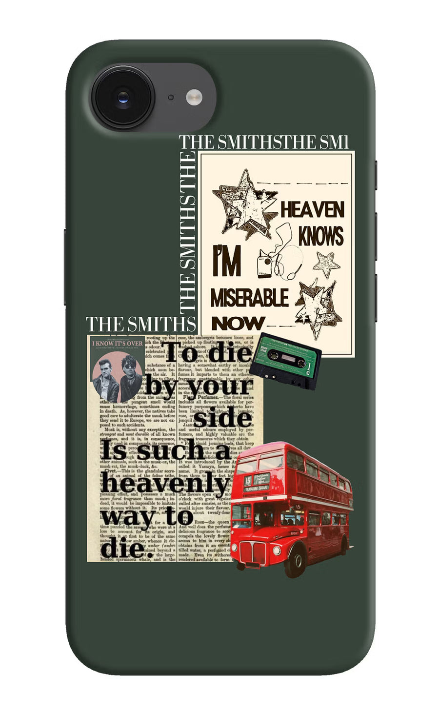 The Smiths iPhone 16e Back Cover, Hard case