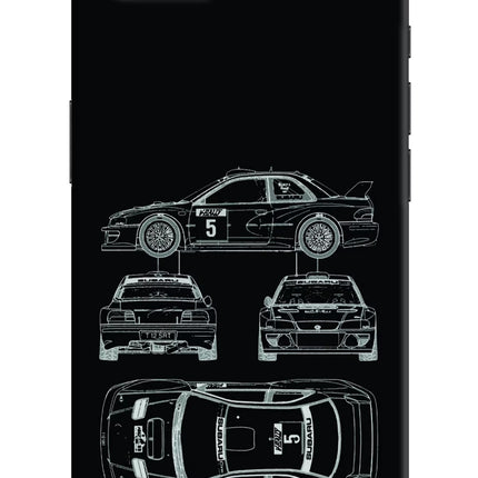 WRC'99 iPhone 16e Hard Case Back Cover by Casekaro