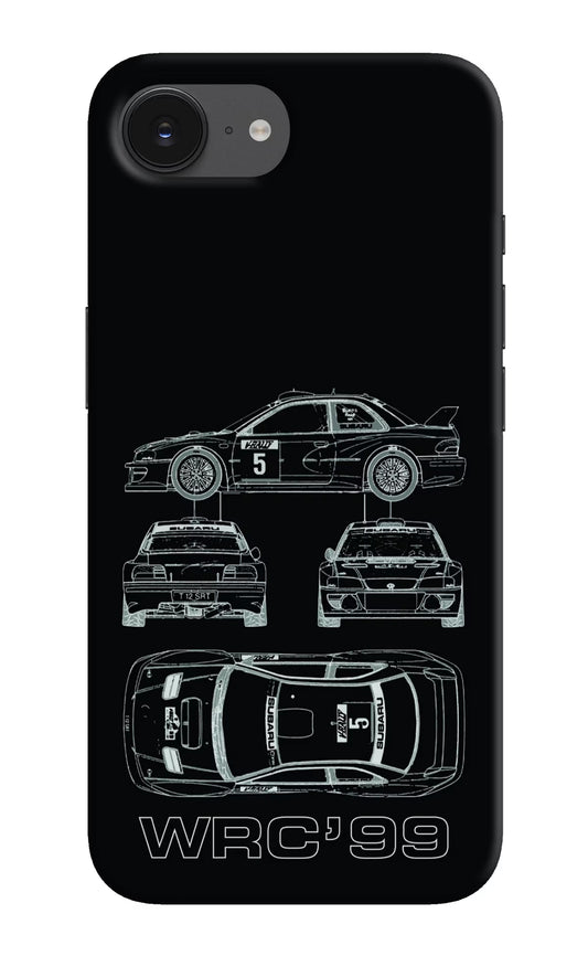 WRC'99 iPhone 16e Hard Case Back Cover by Casekaro