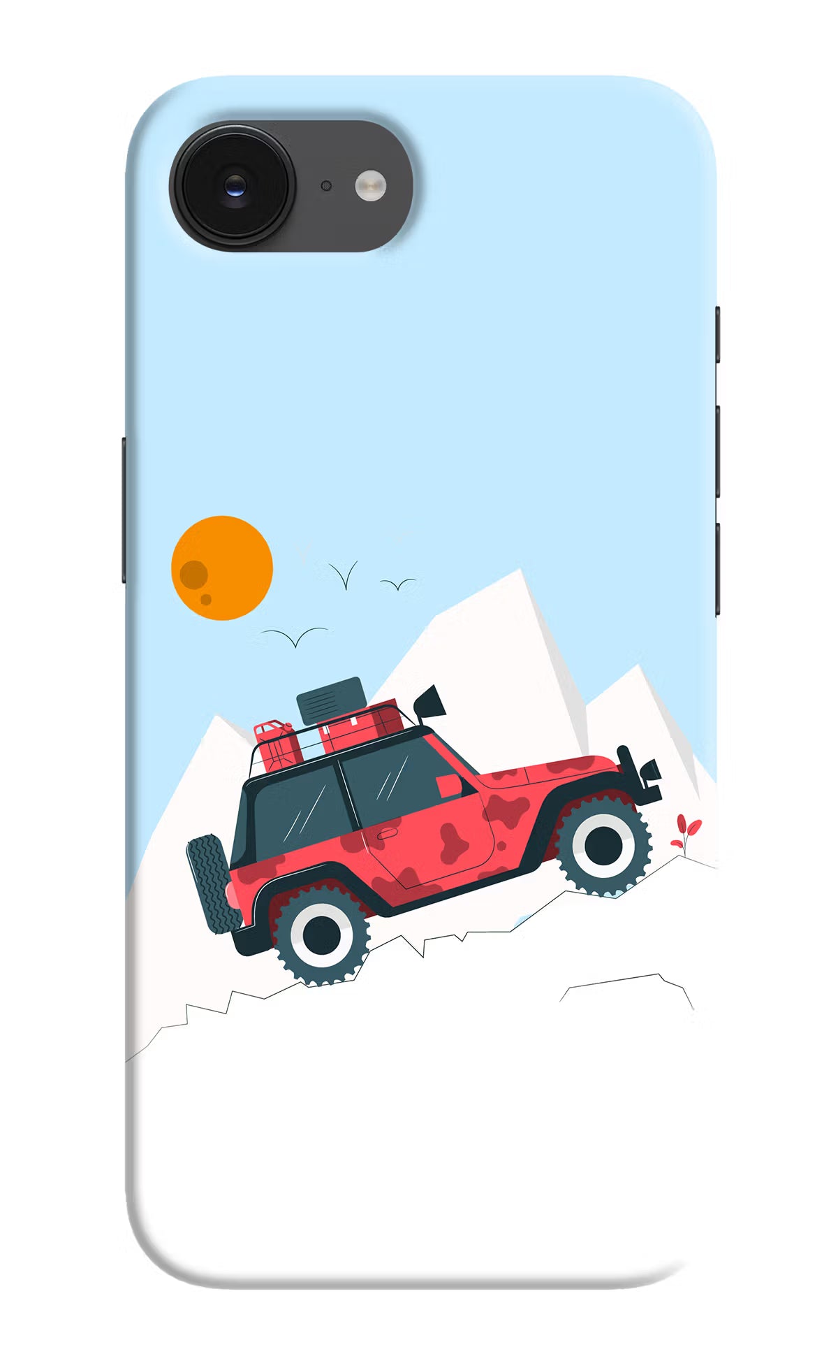 Mountain Trail Beast iPhone 16e Hard Case Back Cover by Casekaro
