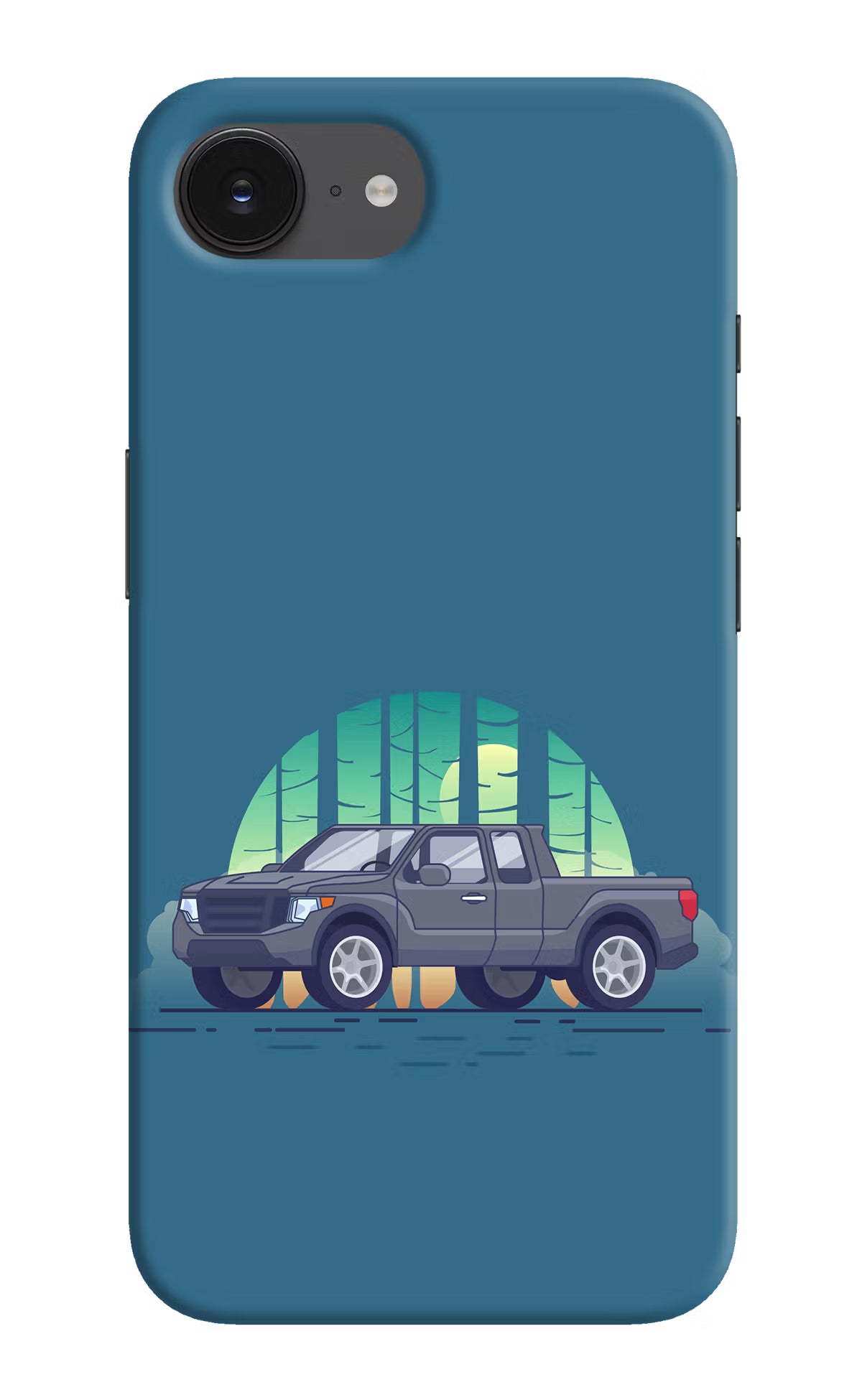 Retro Garage Vibe iPhone 16e Hard Case Back Cover by Casekaro