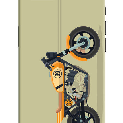 Vertical Speedster iPhone 16e Hard Case Back Cover by Casekaro