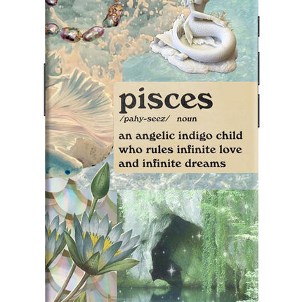 Pisces Zodiac iPhone 16e Hard Case Back Cover by Casekaro