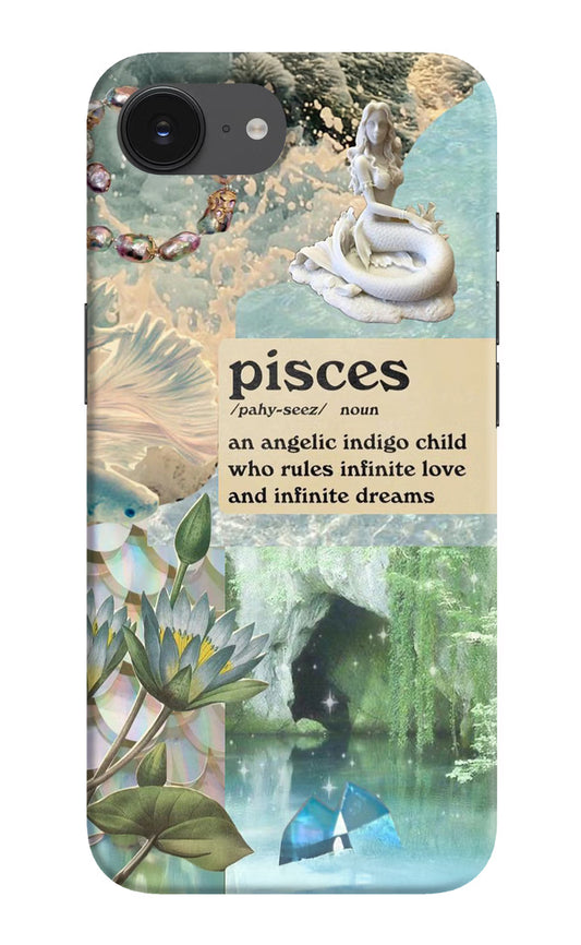 Pisces Zodiac iPhone 16e Hard Case Back Cover by Casekaro