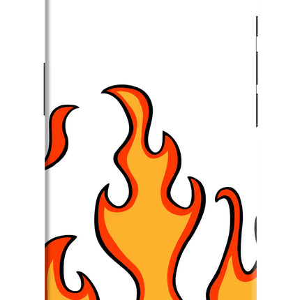 Fired Up – White iPhone 16e Hard Case Back Cover by Casekaro