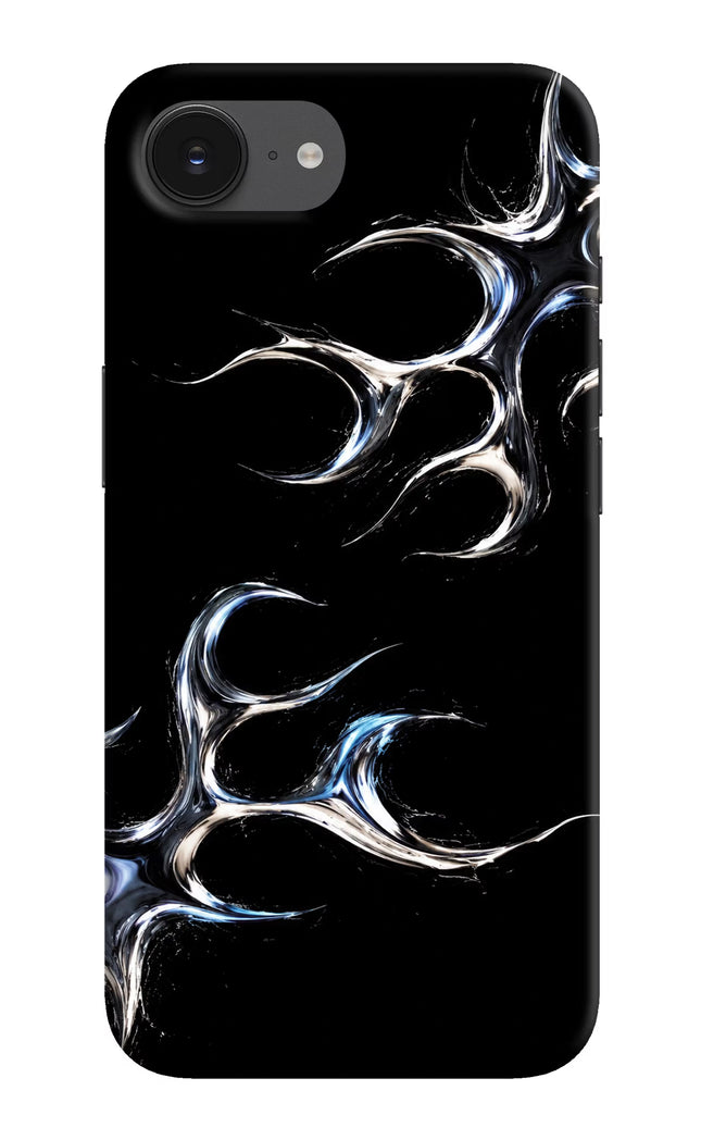 Chrome Tribal iPhone 16e Hard Case Back Cover by Casekaro