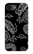 Twin Dragons iPhone 16e Hard Case Back Cover by Casekaro