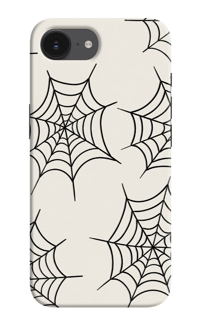 Spider Web iPhone 16e Hard Case Back Cover by Casekaro