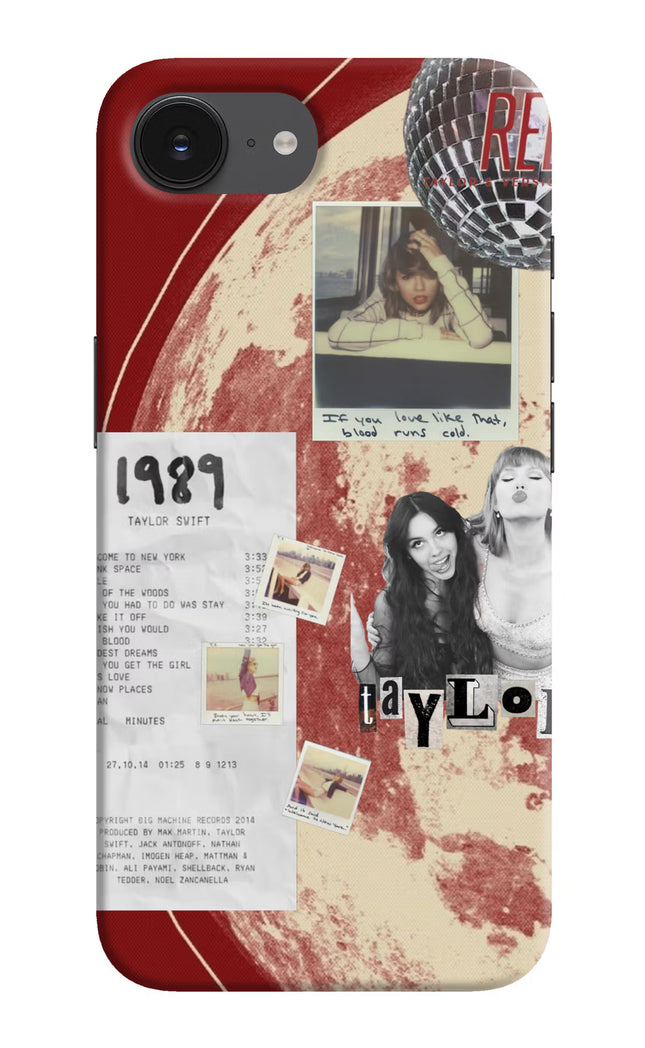 Taylor Swift iPhone 16e Hard Case Back Cover by Casekaro