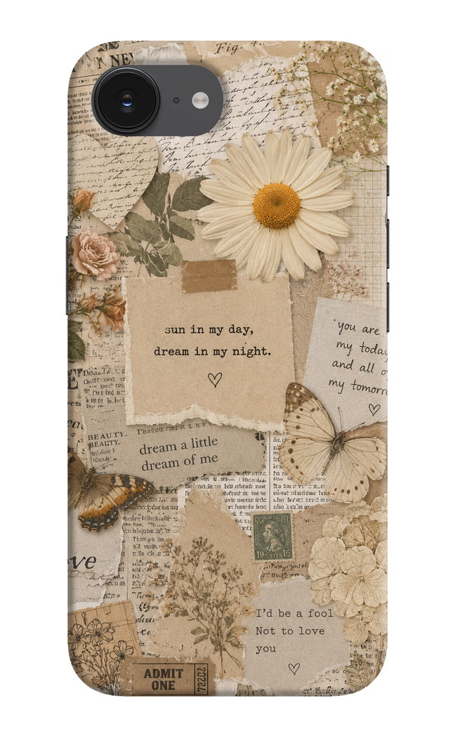 Vintage case iPhone 16e Hard Case Back Cover by Casekaro