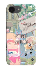 Studio Ghibli iPhone 16e Hard Case Back Cover by Casekaro