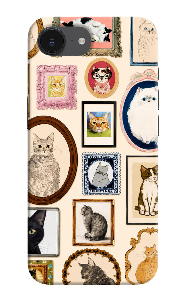 Mirror Cats iPhone 16e Hard Case Back Cover by Casekaro