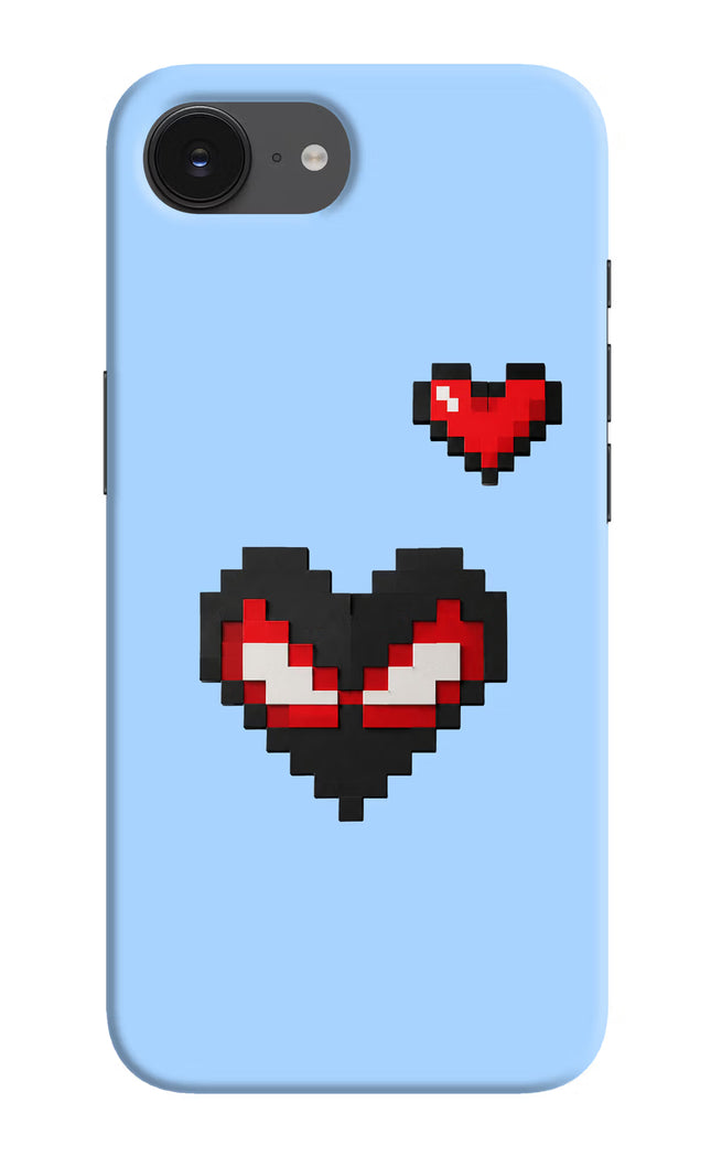 Peter Heart iPhone 16e Hard Case Back Cover by Casekaro