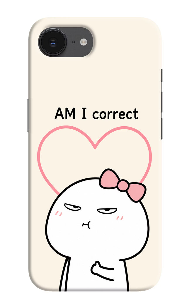Always Right iPhone 16e Hard Case Back Cover by Casekaro