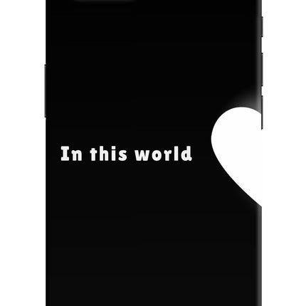 This World iPhone 16e Hard Case Back Cover by Casekaro