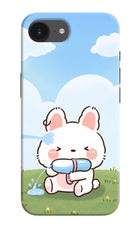 Bunny Treat iPhone 16e Hard Case Back Cover by Casekaro