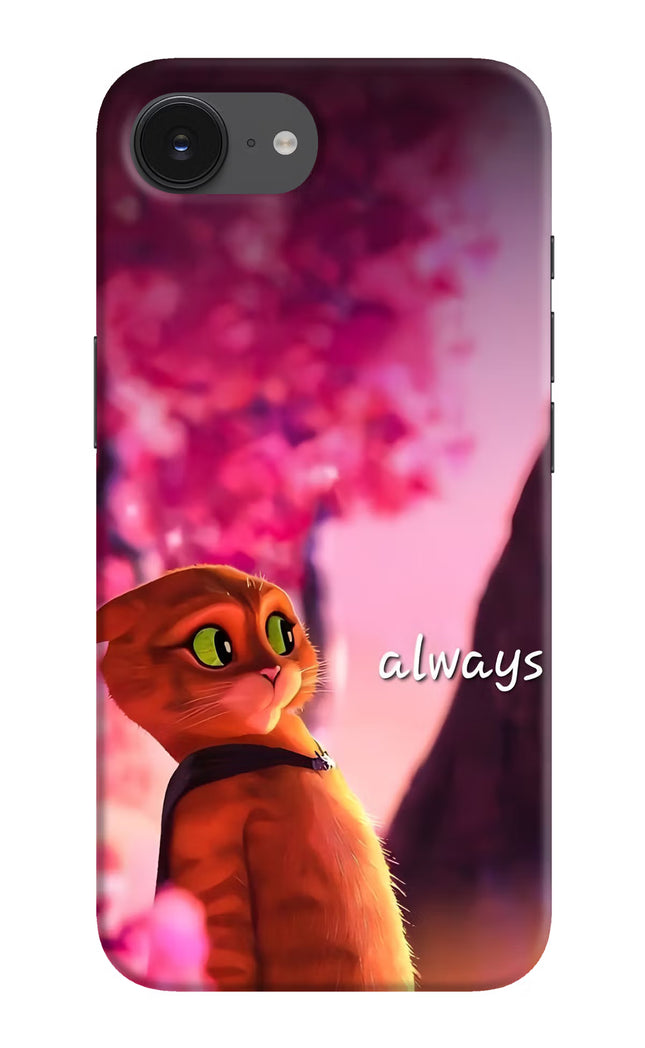 Always Cat iPhone 16e Hard Case Back Cover by Casekaro