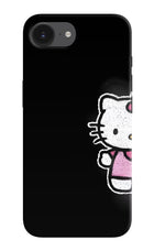 Kitty Charm iPhone 16e Hard Case Back Cover by Casekaro