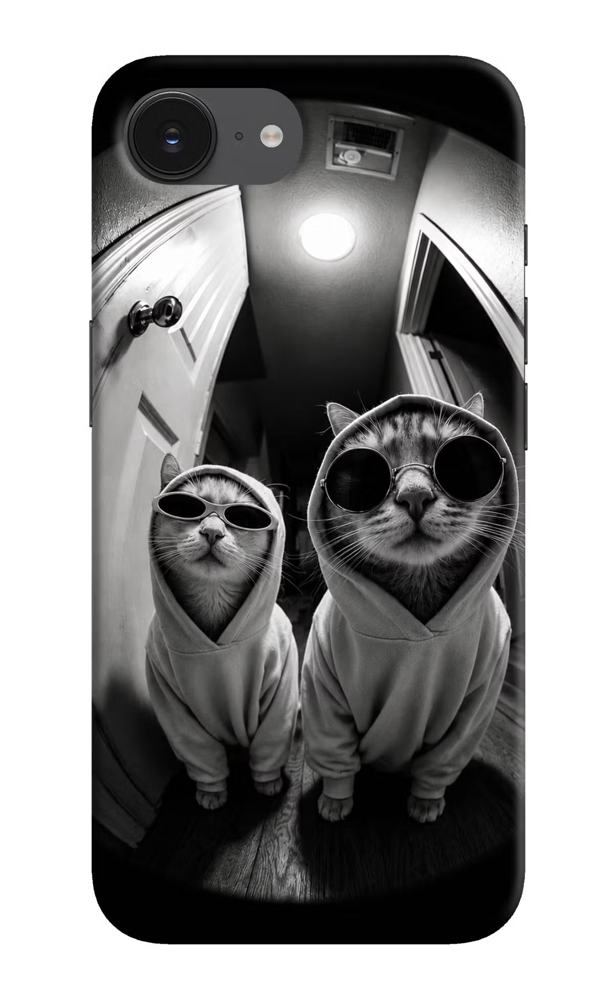 Hood Cats iPhone 16e Back Cover