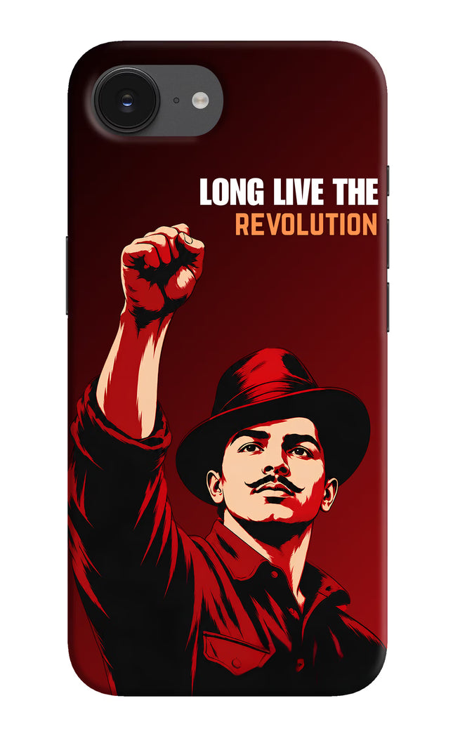 Bhagat Singh Revolution iPhone 16e Back Cover