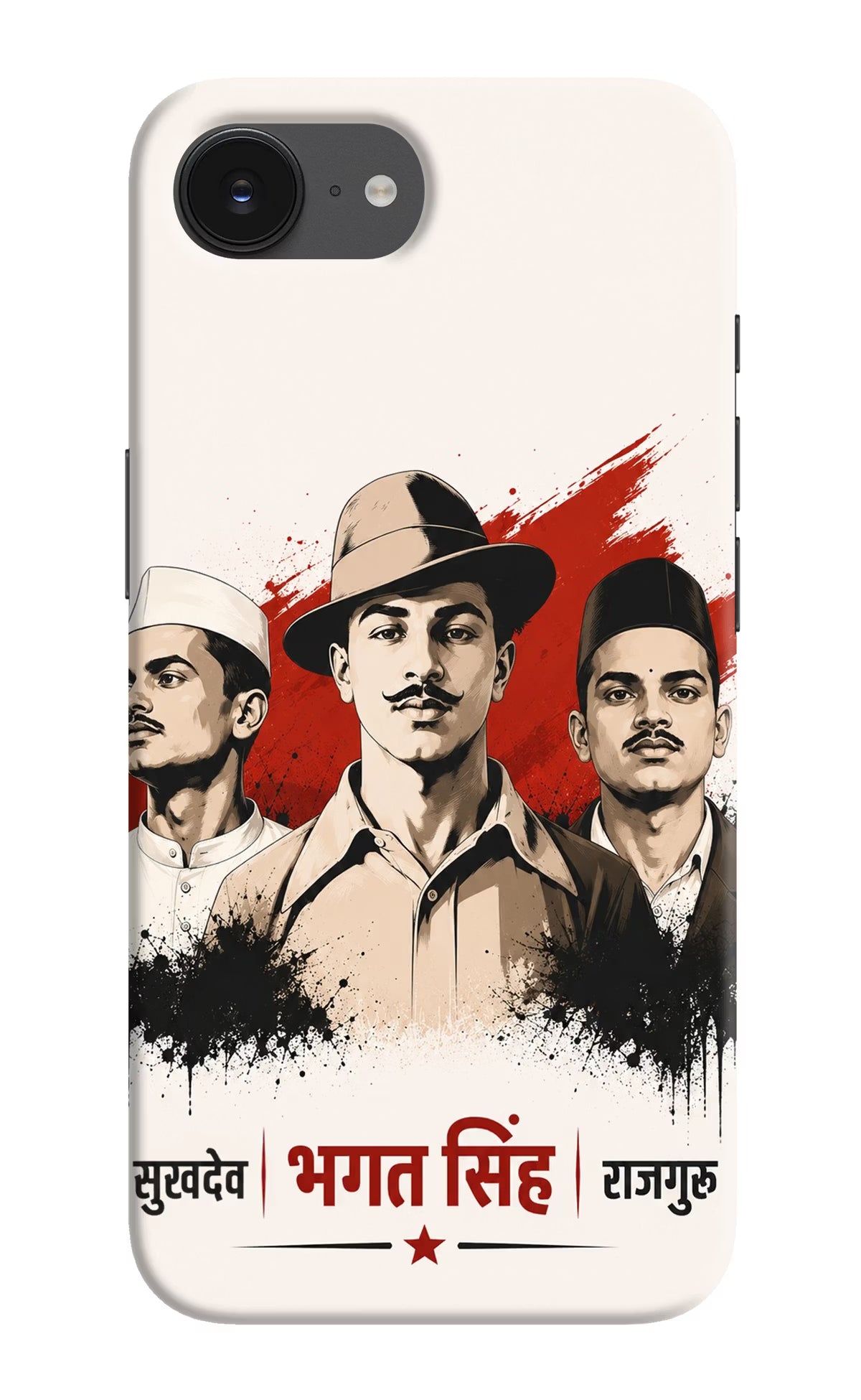 Sardar Patel Iron Will iPhone 16e Back Cover