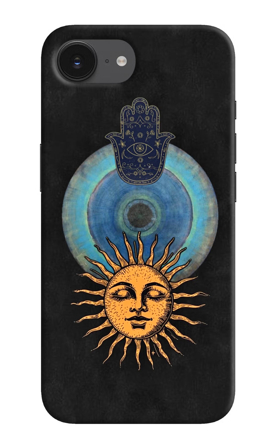 Divine Sun iPhone 16e Back Cover, Hard case