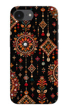 Boho Noir iPhone 16e Hard Case Back Cover by Casekaro