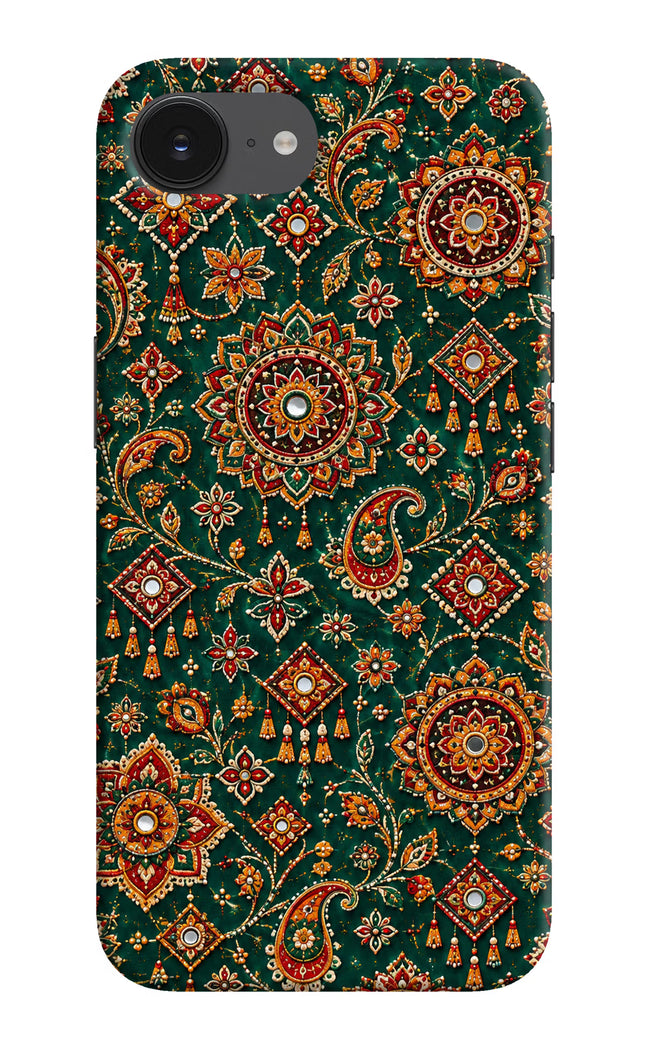 Green Pataka iPhone 16e Hard Case Back Cover by Casekaro