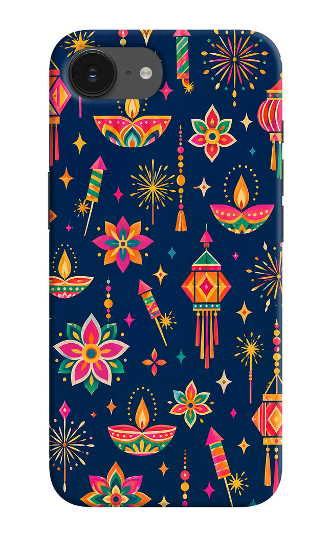 Festive Pop iPhone 16e Hard Case Back Cover by Casekaro