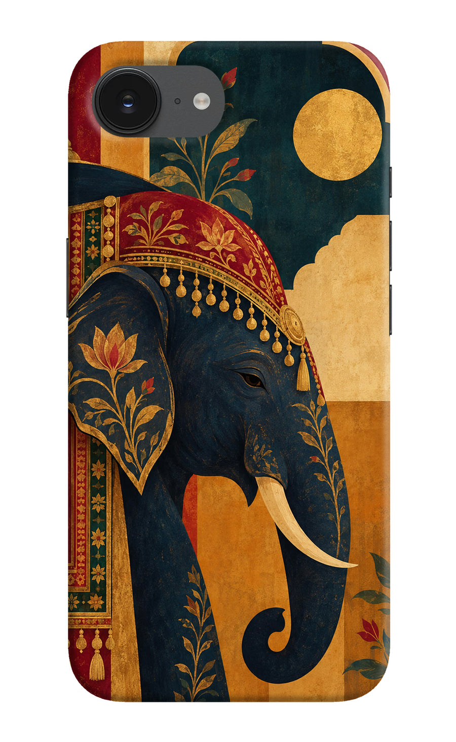 Royal Elephant iPhone 16e Back Cover, Hard case