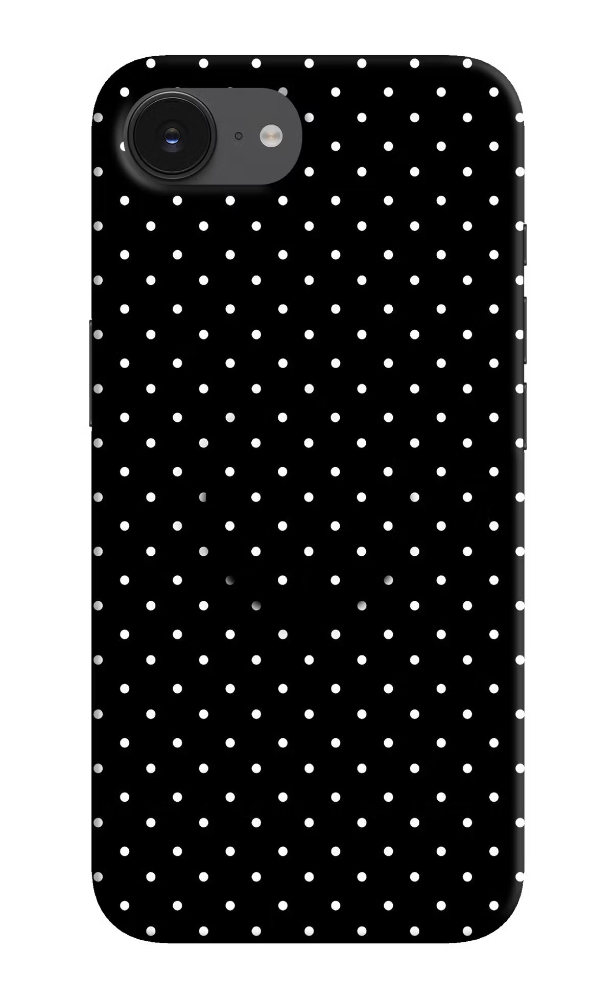 White Dots iPhone 16e Pop Case by Casekaro