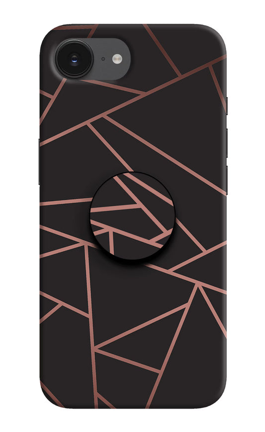 Geometric Pattern iPhone 16e Pop Case by Casekaro