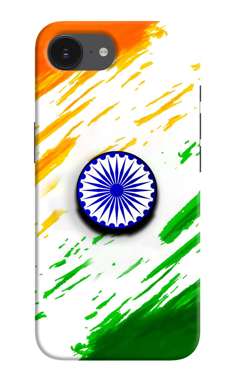 Indian Flag Ashoka Chakra iPhone 16e Pop Case, Hard case