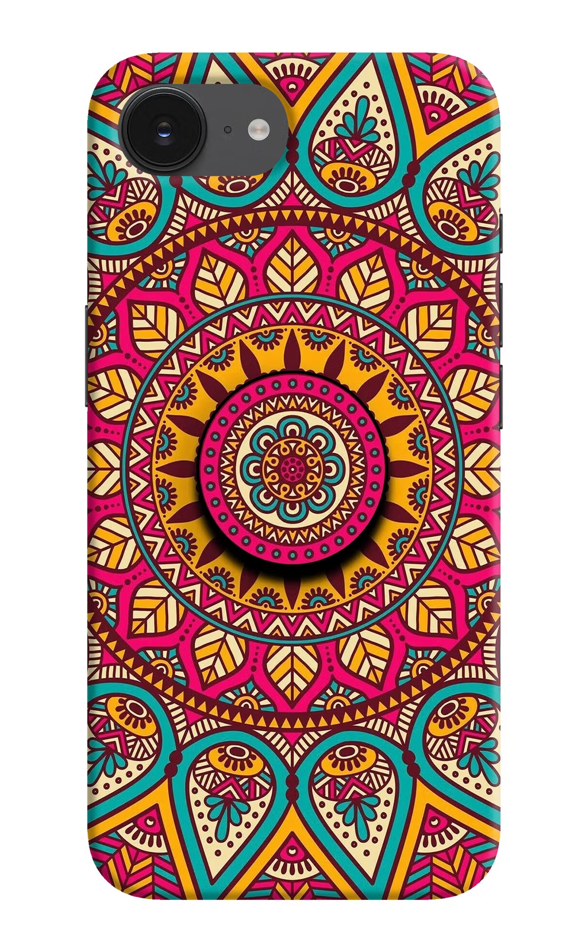 Mandala iPhone 16e Pop Case by Casekaro