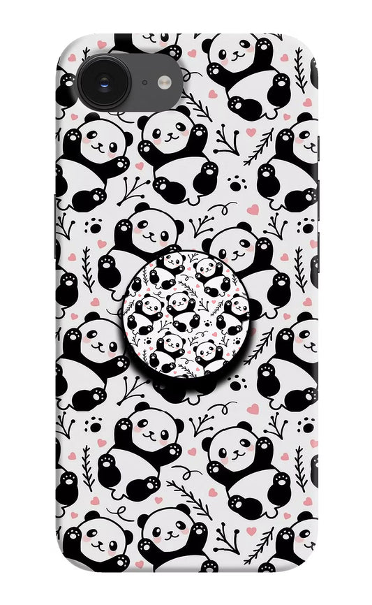 Cute Panda iPhone 16e Pop Case by Casekaro