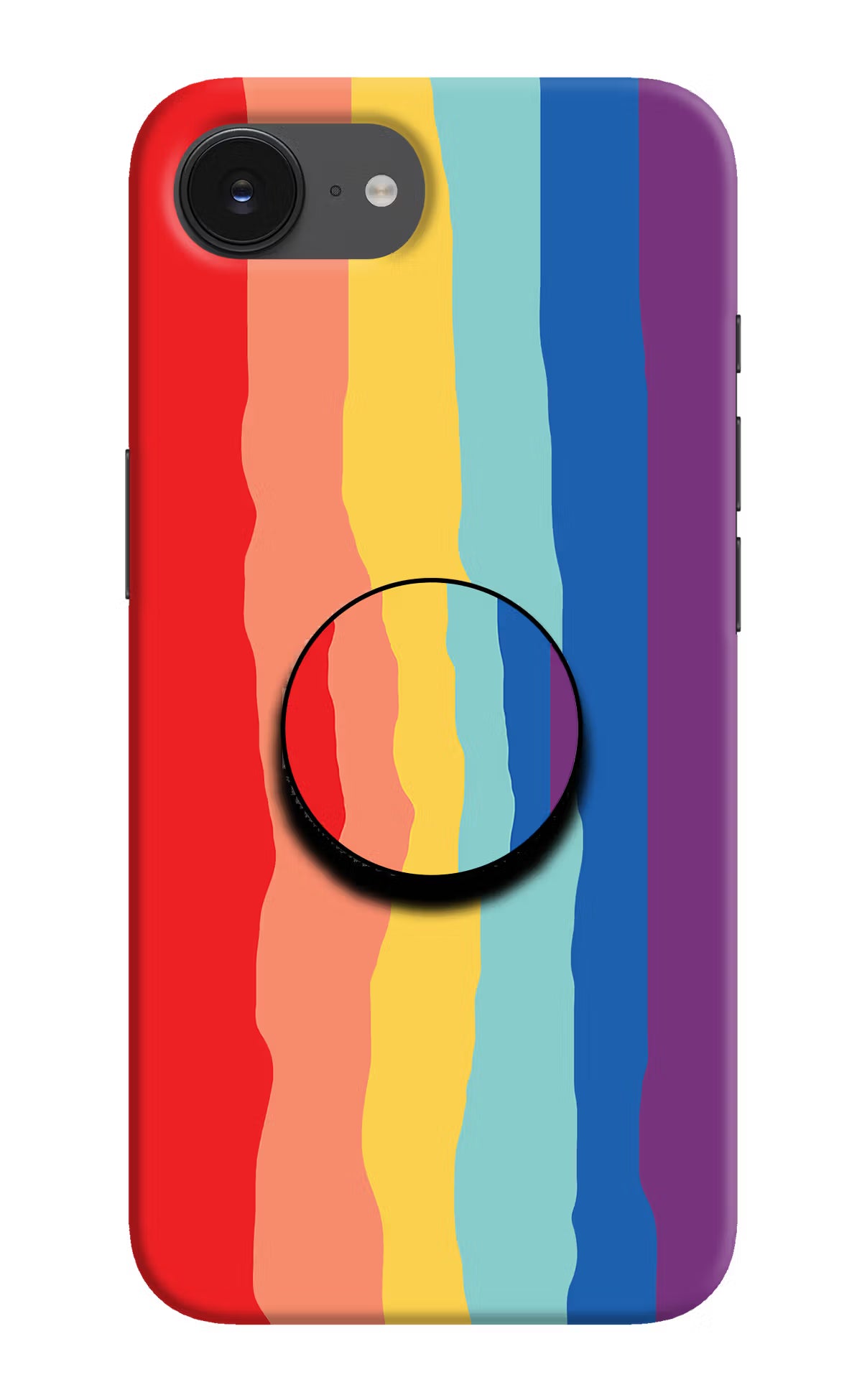 Rainbow iPhone 16e Pop Case by Casekaro