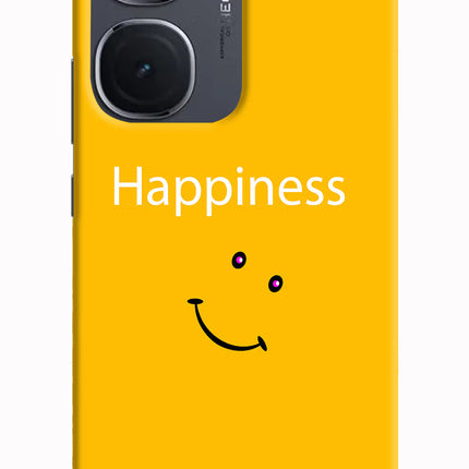 Happiness With Smiley IQOO Neo9 Pro Hard Case Back Cover by Casekaro