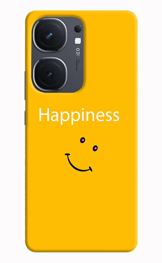 Happiness With Smiley IQOO Neo9 Pro Hard Case Back Cover by Casekaro