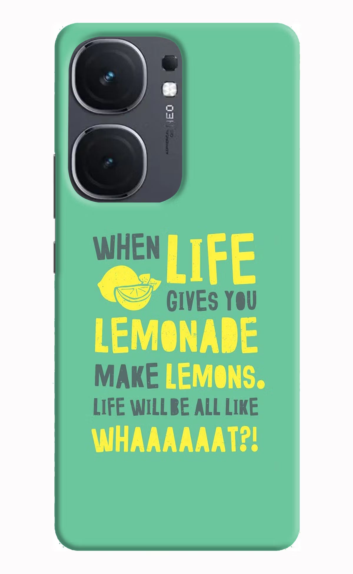 Quote IQOO Neo9 Pro Hard Case Back Cover by Casekaro