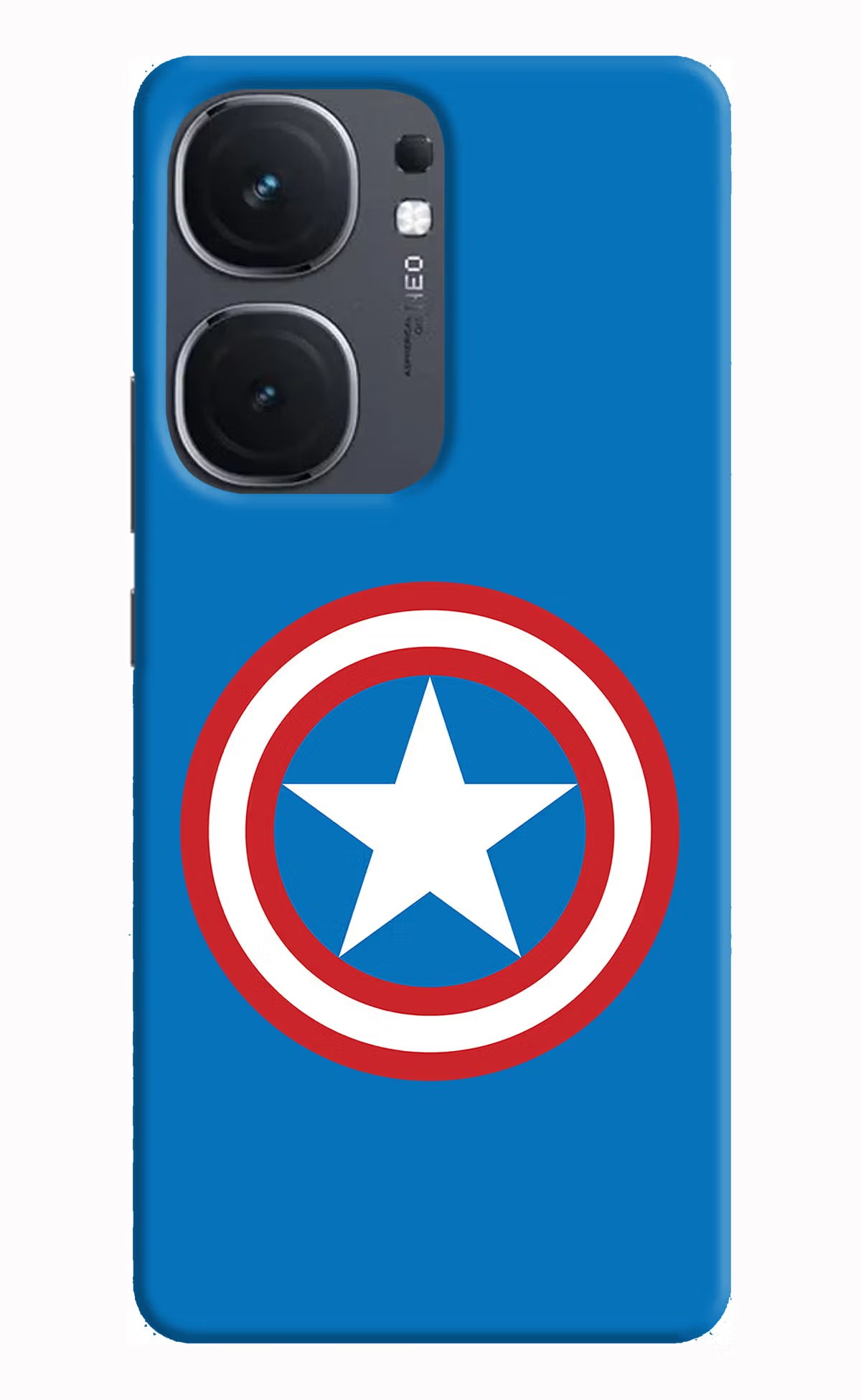 Captain America Logo IQOO Neo9 Pro Hard Case Back Cover by Casekaro