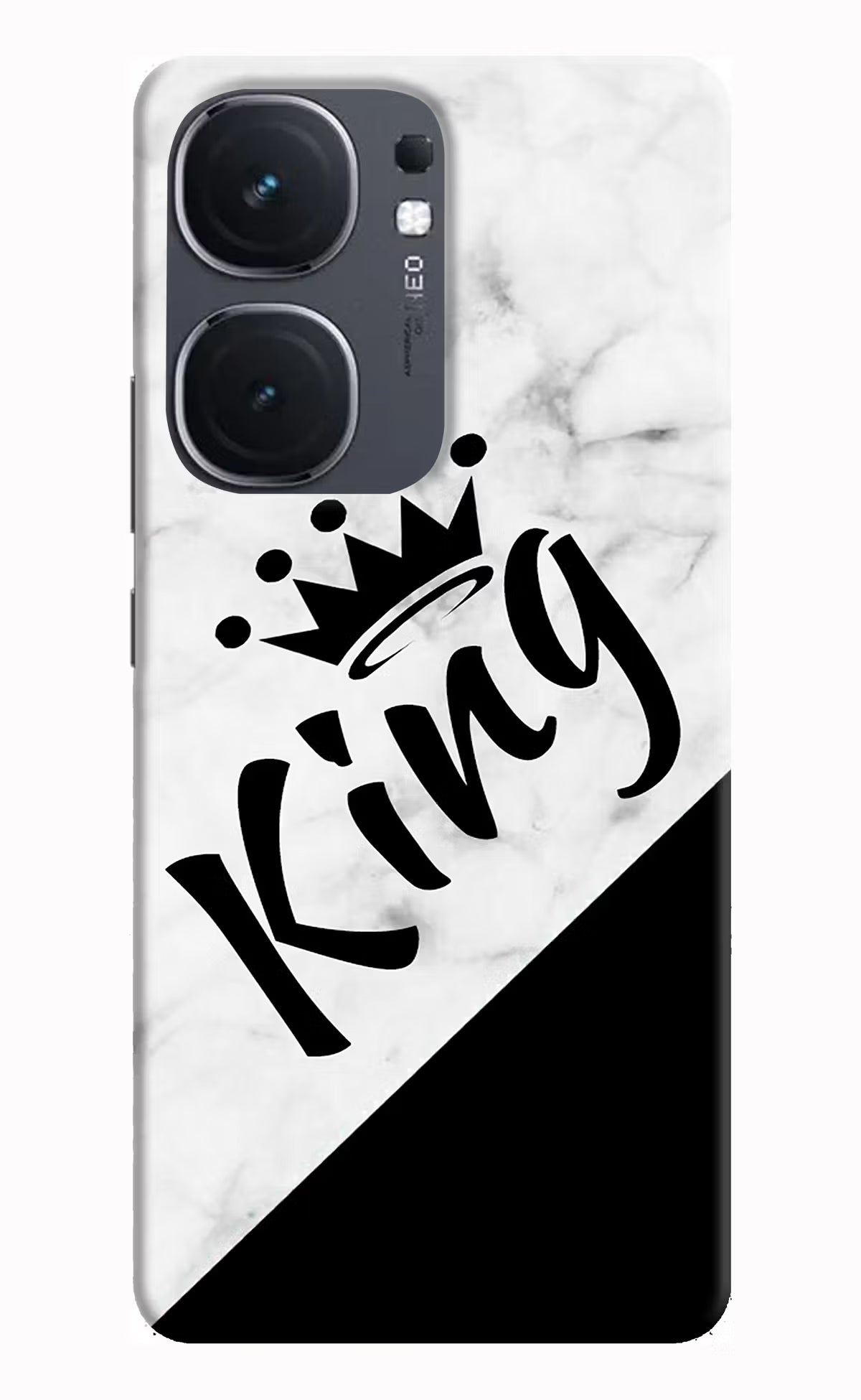 King IQOO Neo9 Pro Hard Case Back Cover by Casekaro