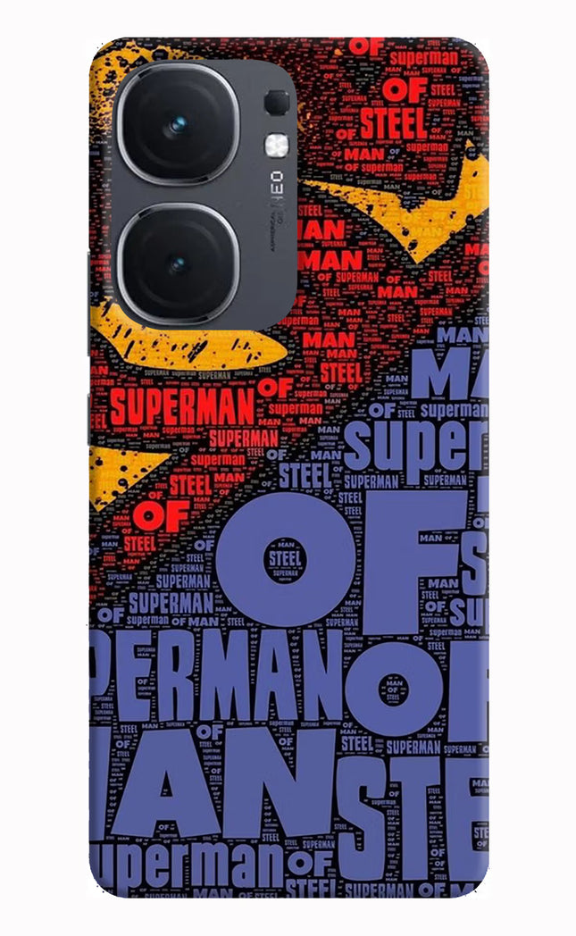 Superman IQOO Neo9 Pro Hard Case Back Cover by Casekaro