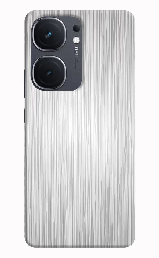 Wooden Grey Texture IQOO Neo9 Pro Hard Case Back Cover by Casekaro
