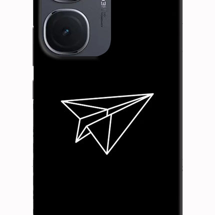 Paper Plane White IQOO Neo9 Pro Hard Case Back Cover by Casekaro