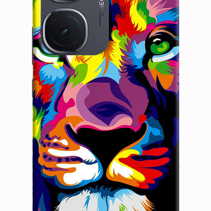 Lion IQOO Neo9 Pro Hard Case Back Cover by Casekaro